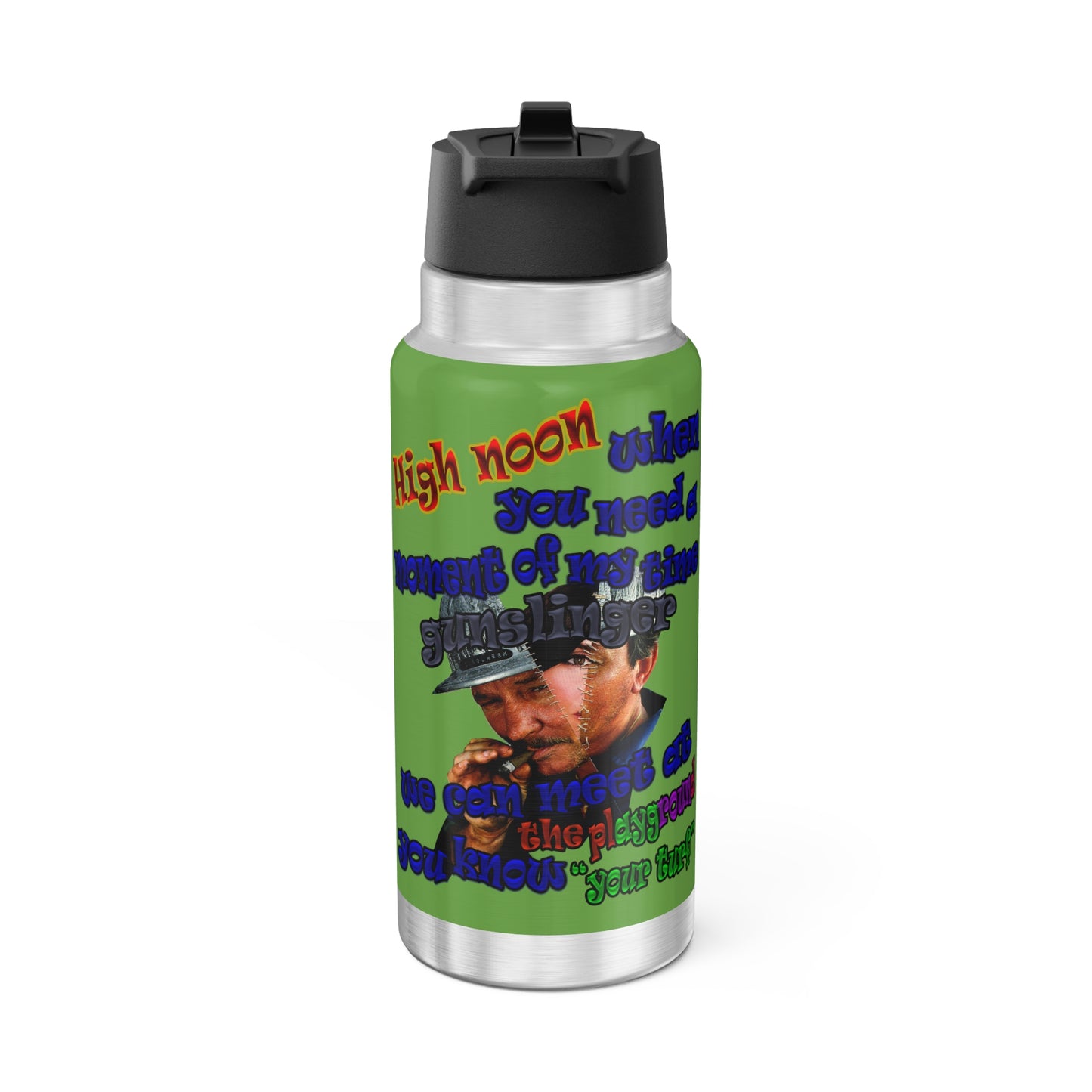 high noon - Gator Tumbler, 32oz (green)