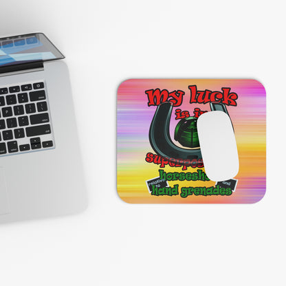 my luck - Mouse Pad (Rectangle) (color blur)