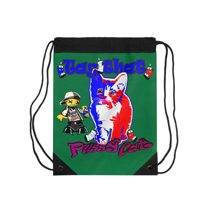 tag that - Drawstring Bag (dark green)