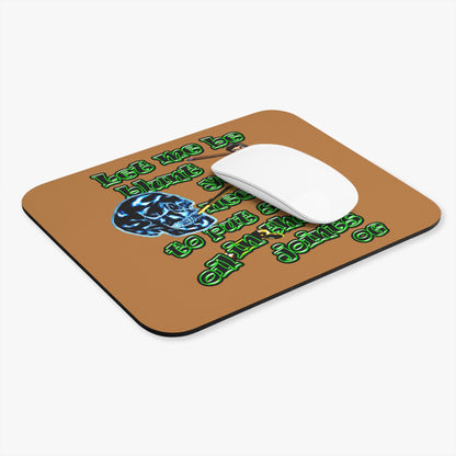 og - Mouse Pad (Rectangle) (light brown)