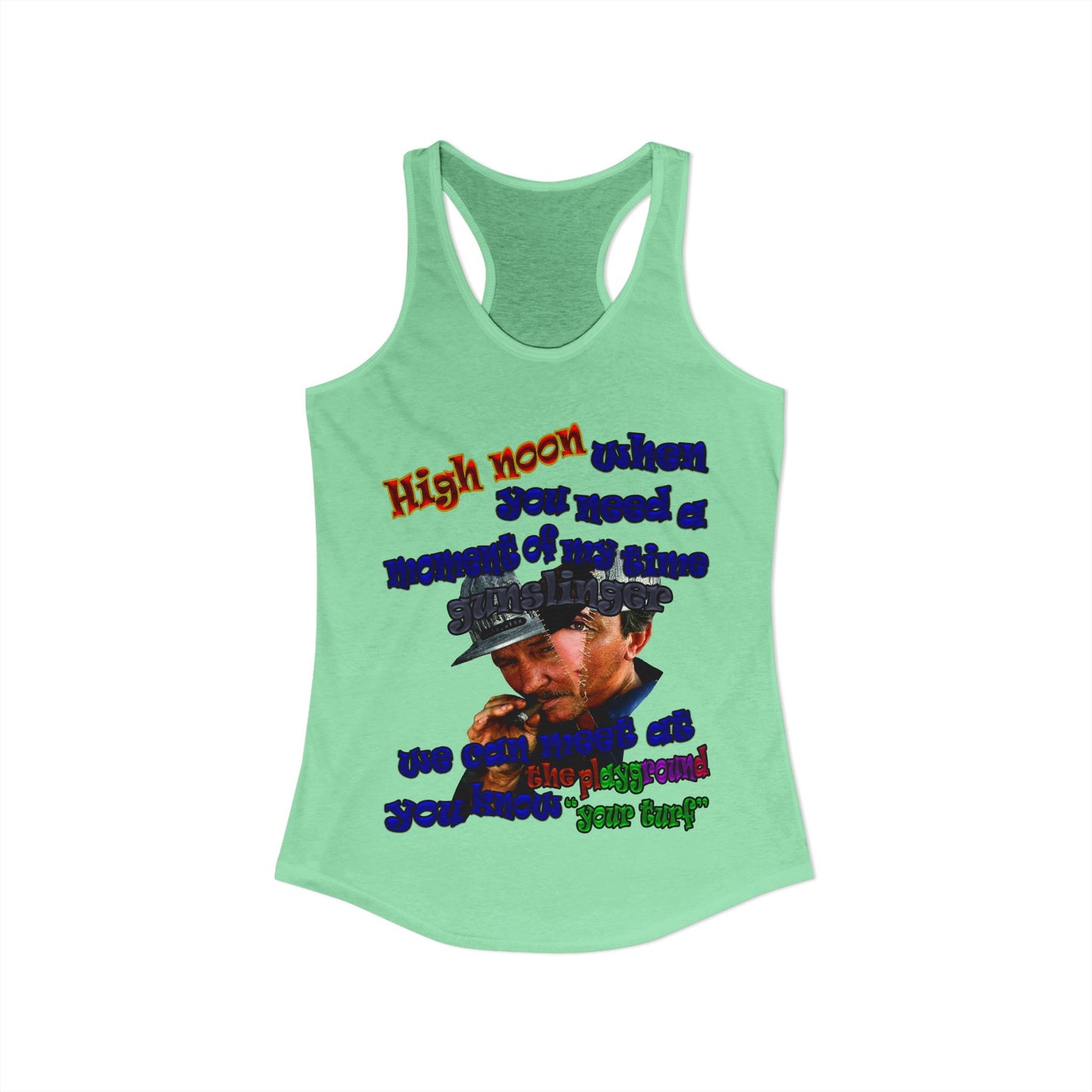 high noon - Women's Ideal Racerback Tank