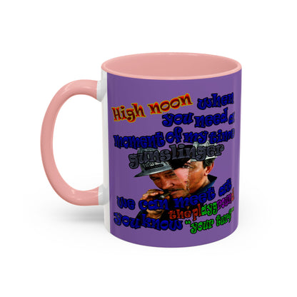 high noon - Accent Mug (light purple)