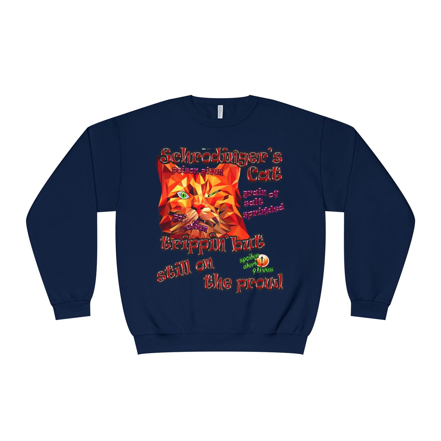 schrodinger's cat - Unisex NuBlend® Crewneck Sweatshirt
