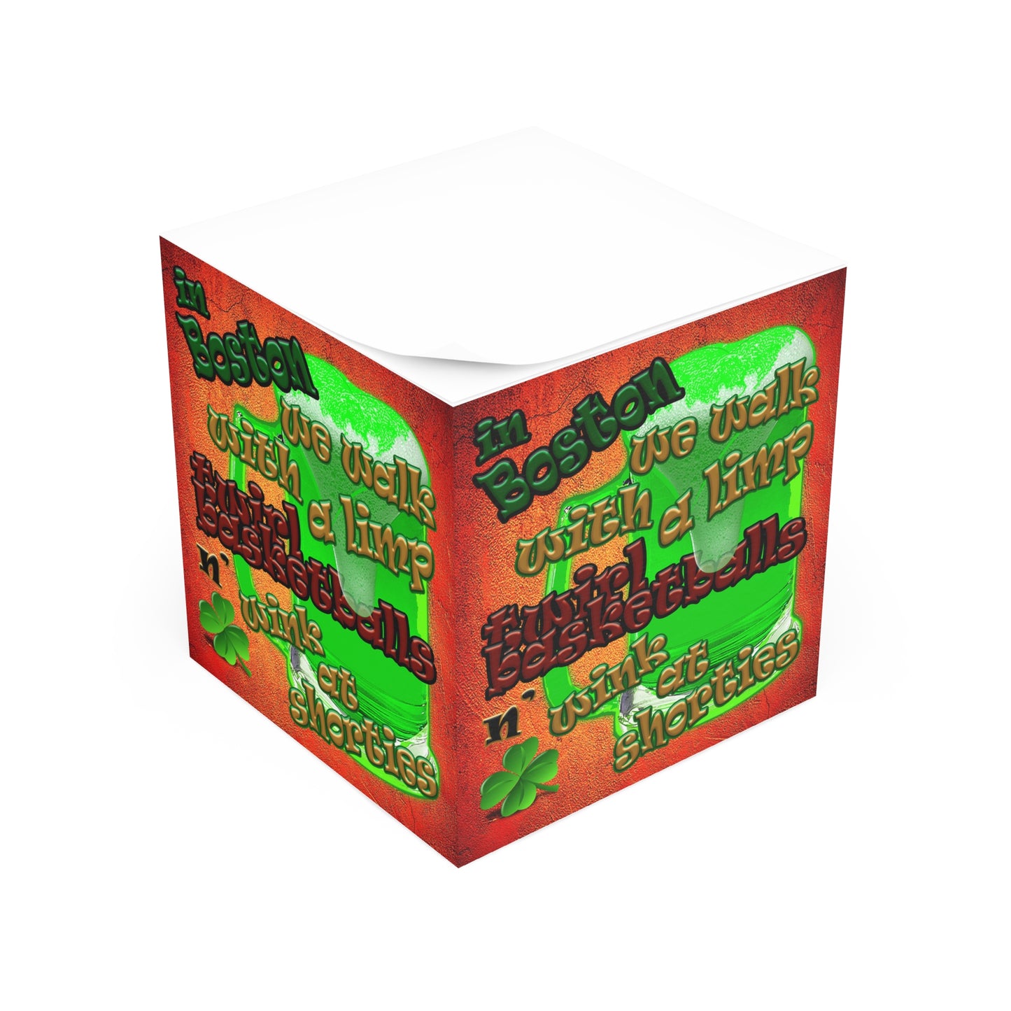 celtic's logo - note cube (burnt orange)