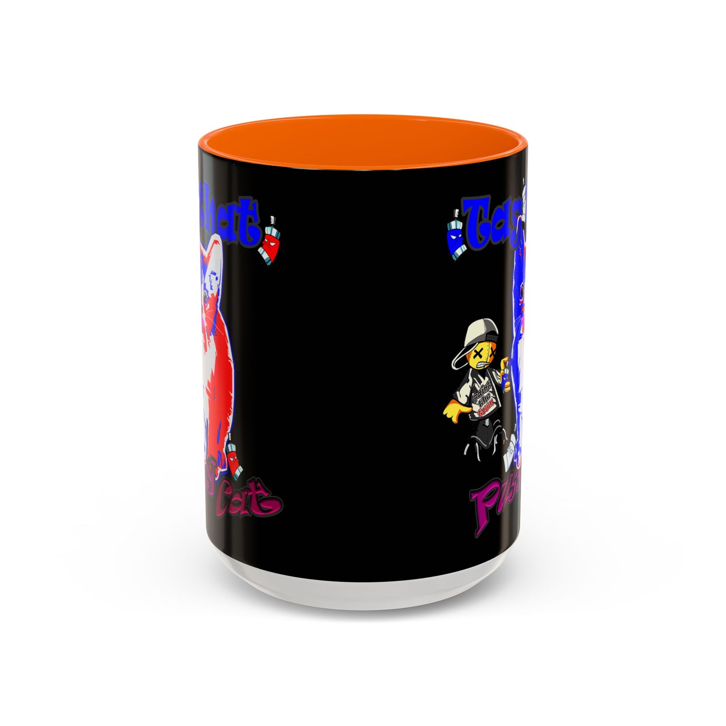 tag that - Accent Mug (black)