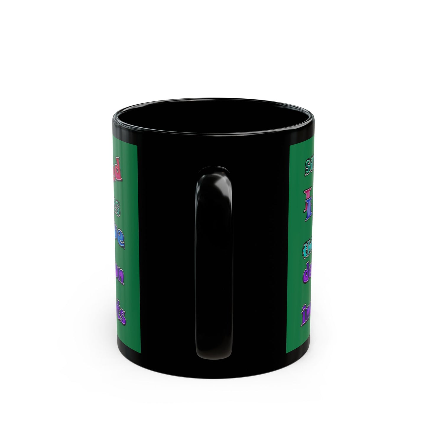 declaration of the independents - Black Mug (dark green)