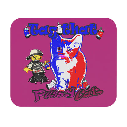 tag that - Mouse Pad (Rectangle) (pink)