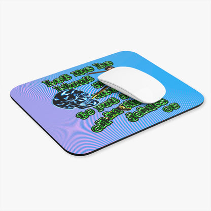 og - Mouse Pad (Rectangle) (light blue-purple wave)