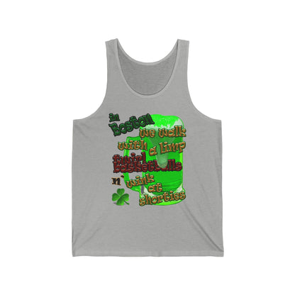 celtics logo - Unisex Jersey Tank
