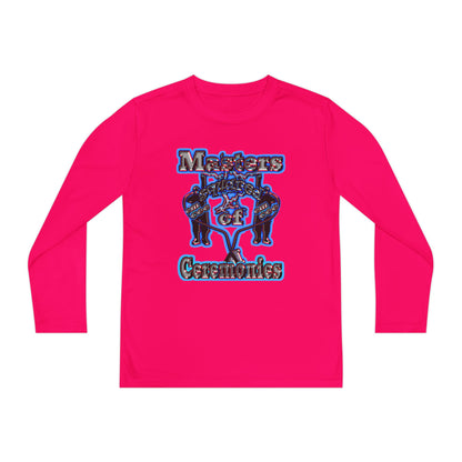 em cee squared - Youth Long Sleeve Competitor Tee