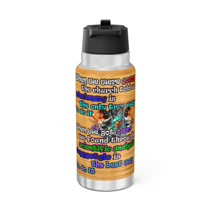 doggystyle - Gator Tumbler, 32oz  (butterscotch wood finish)