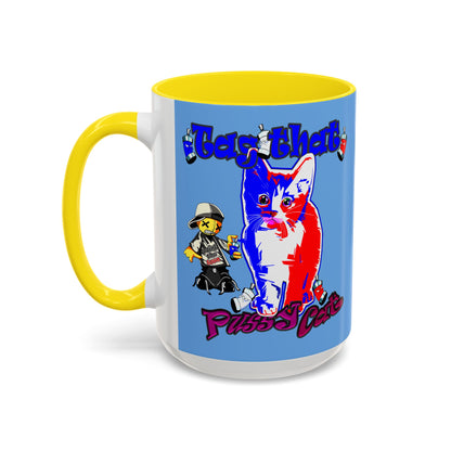 tag that - Accent Mug (light blue)