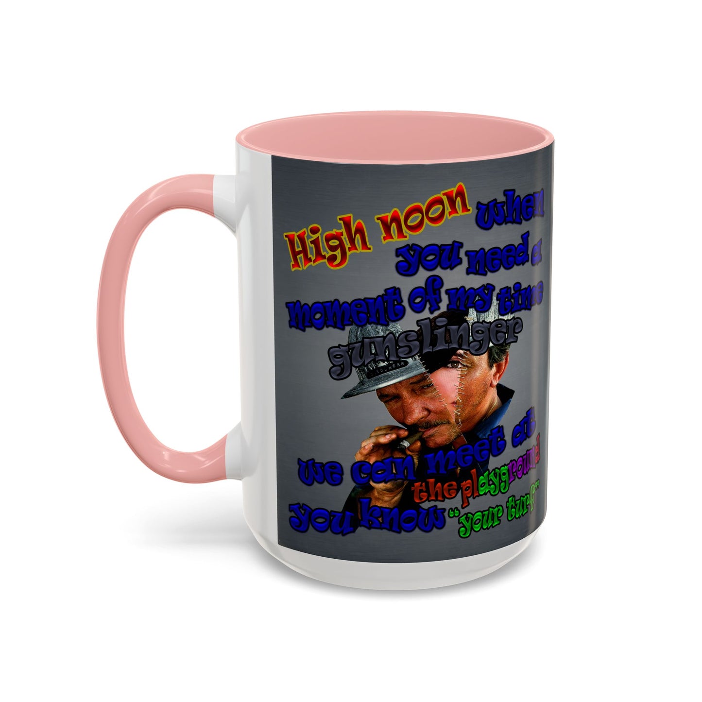 high noon - Accent Mug (grey-light grey)