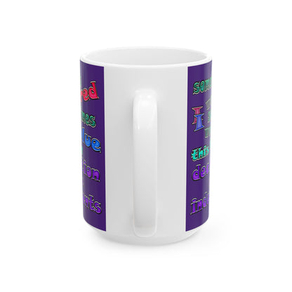 declaration of the independents - White Mug (purple)
