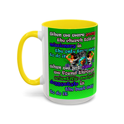 doggystyle - Accent Mug (logo green)