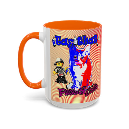 tag that - Accent Mug (yellow-orange wave)