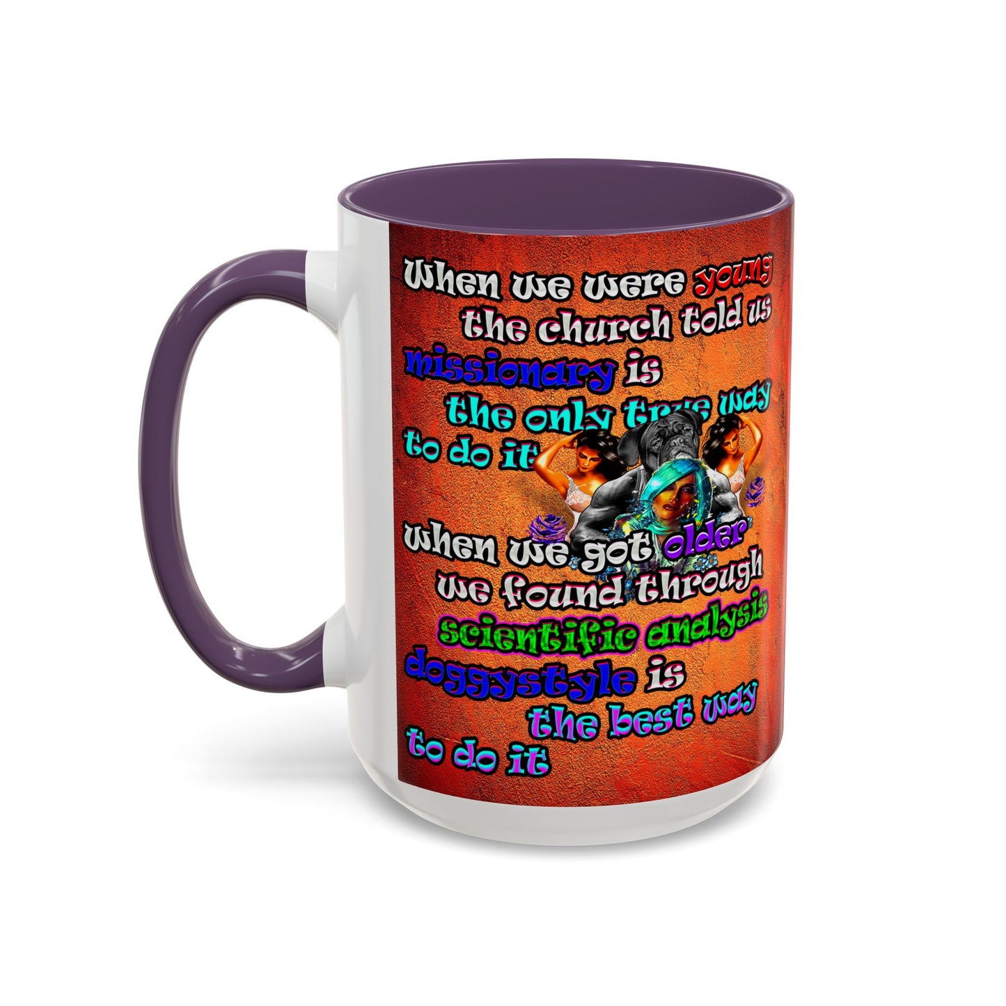 doggystyle - Accent Mug (burnt orange)
