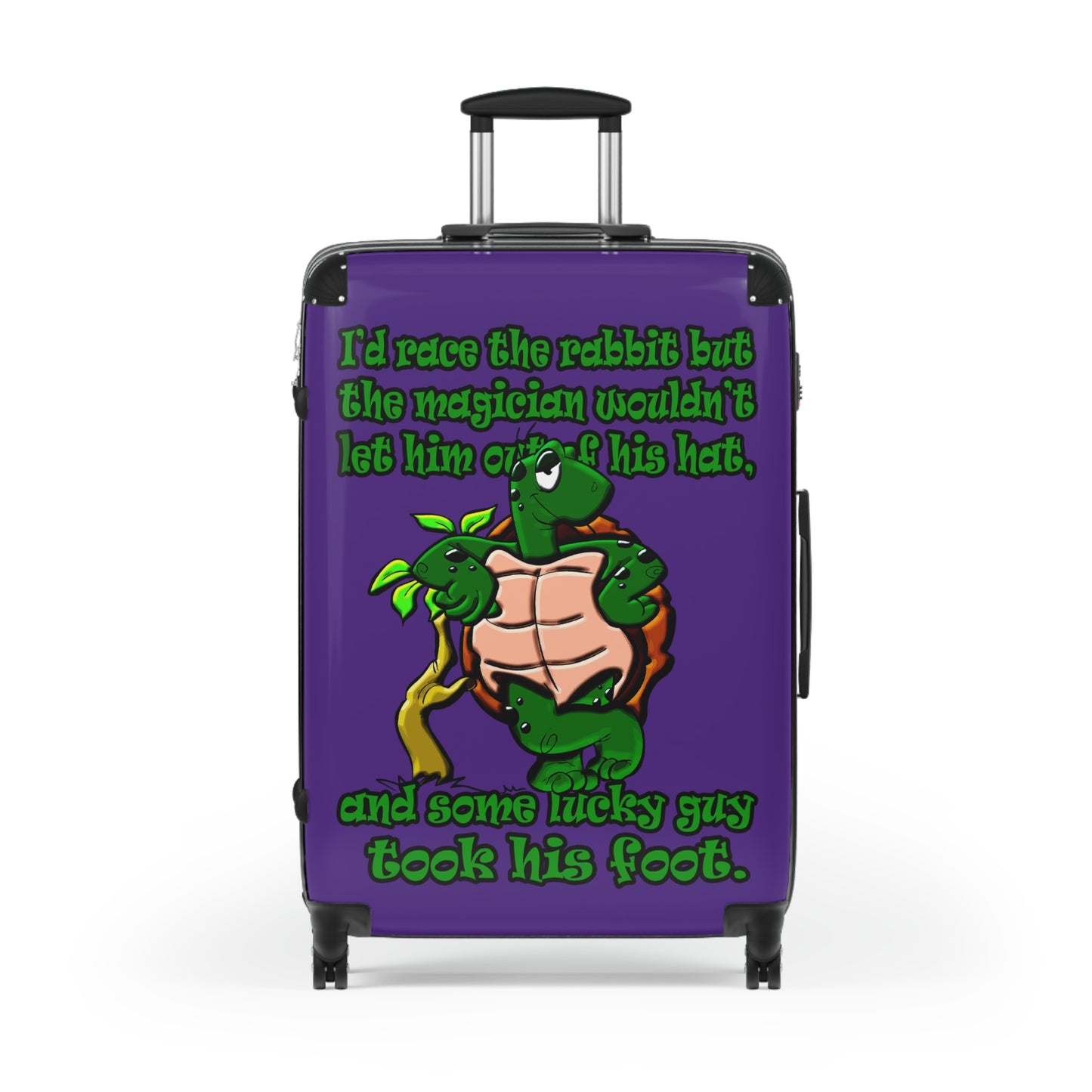 turtle race - Suitcase (purple)