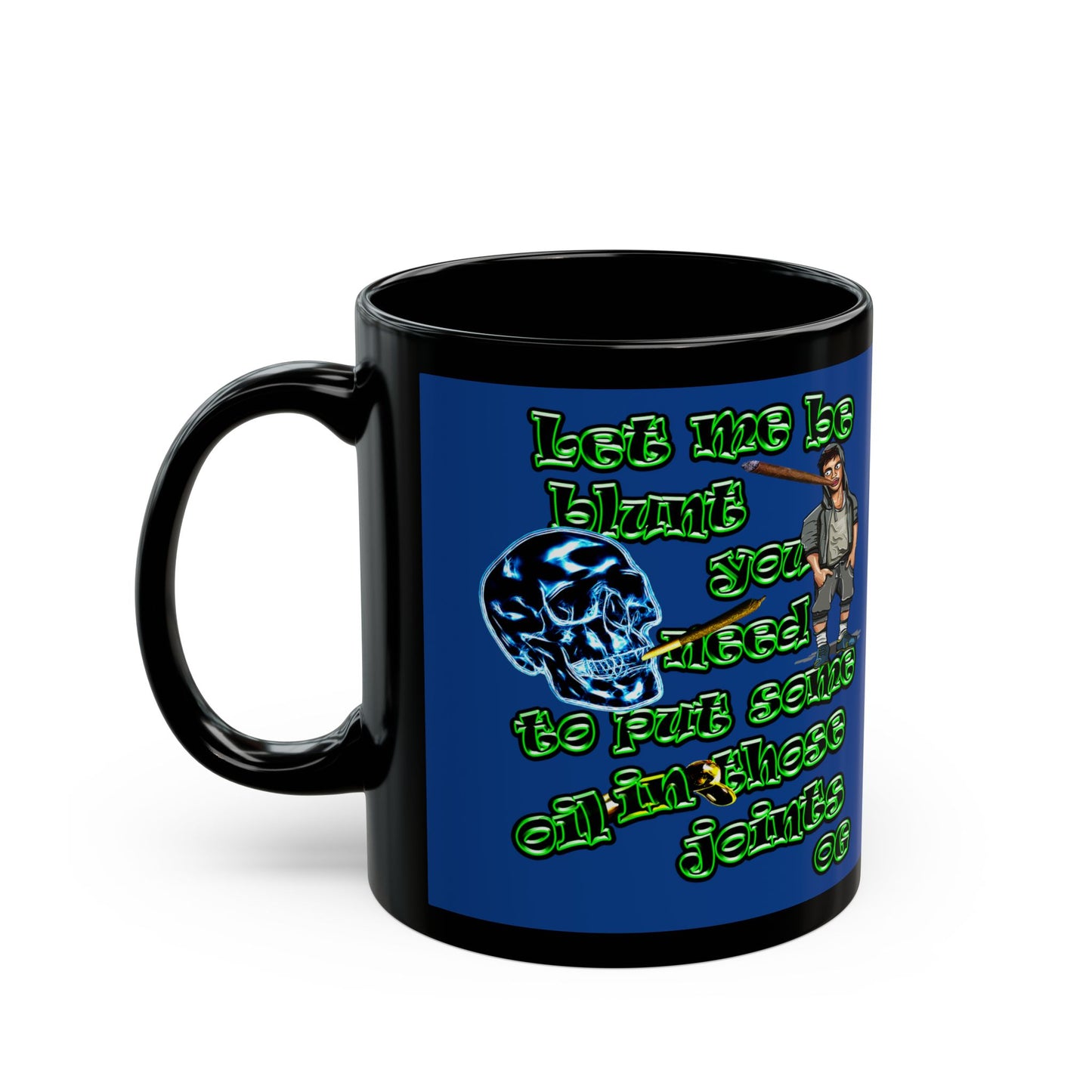 og - Black Mug (dark blue)