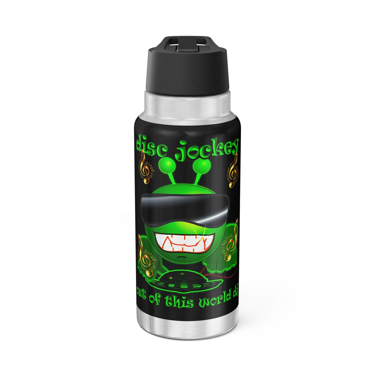 disc jockey - Gator Tumbler, 32oz (black)