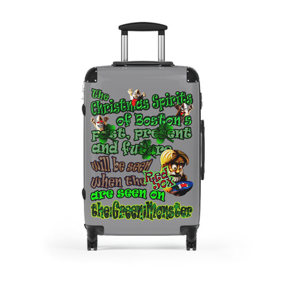 christmas spirits of boston - Suitcase (grey)