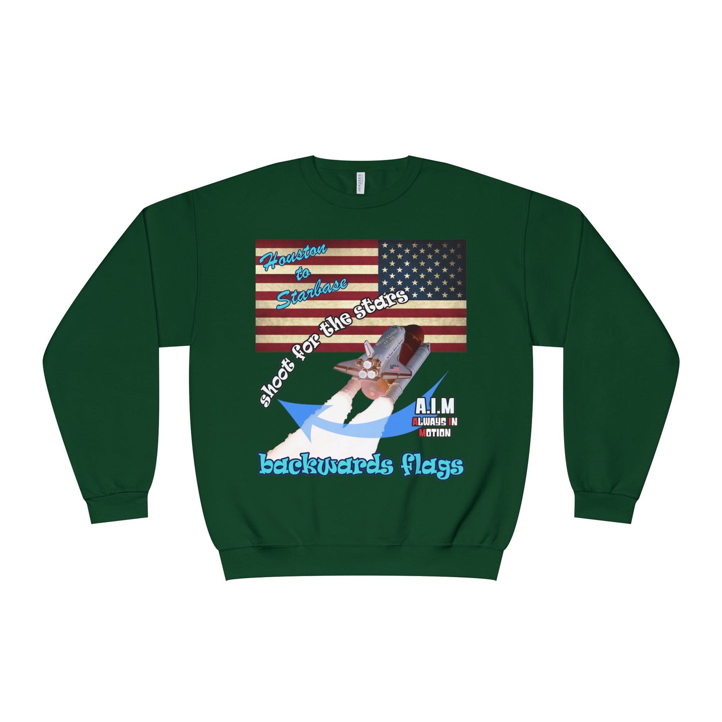 shoot for the stars - Unisex NuBlend® Crewneck Sweatshirt