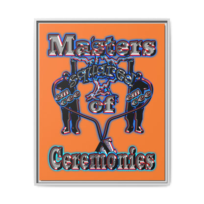 em cee squared - framed canvas art (crusta)