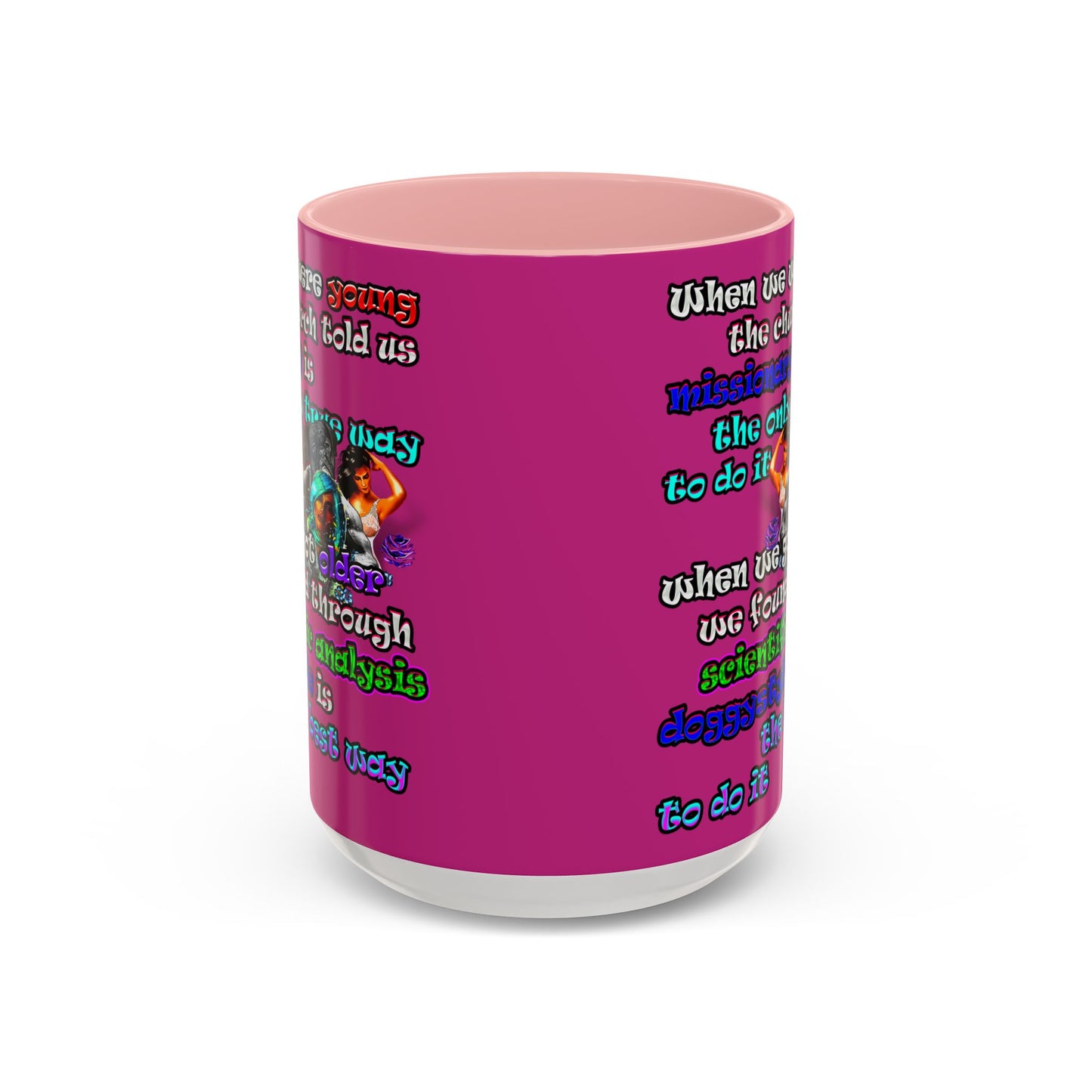 doggystyle - Accent Mug (pink)