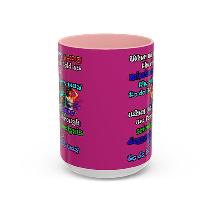 doggystyle - Accent Mug (pink)