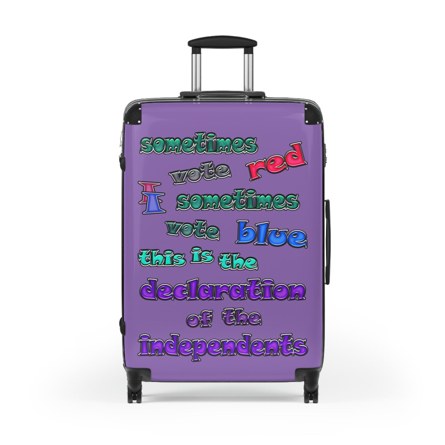 declaration of the independents - Suitcase (light purple)