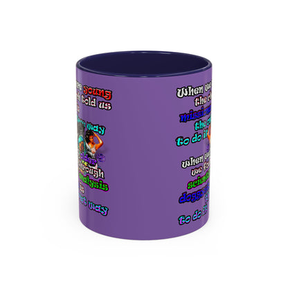 doggystyle - Accent Mug (light purple)