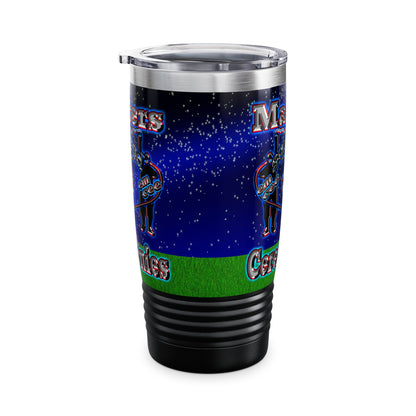 em cee squared - Ringneck Tumbler, 20oz ('snoops' background)