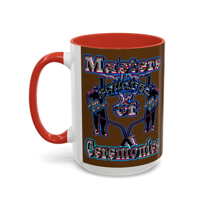 em cee squared - Accent Mug (brown)