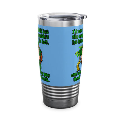 turtle race - Ringneck Tumbler, 20oz (light blue)