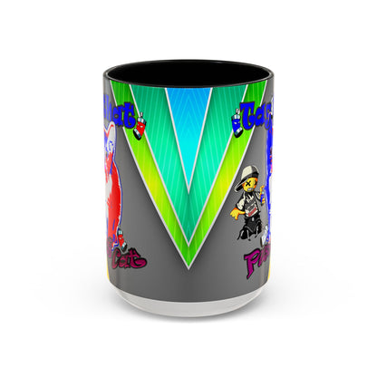tag that - Accent Mug (rainbow split)