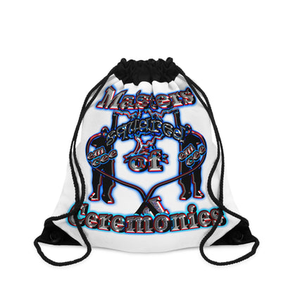 em cee squared - Drawstring Bag (white)