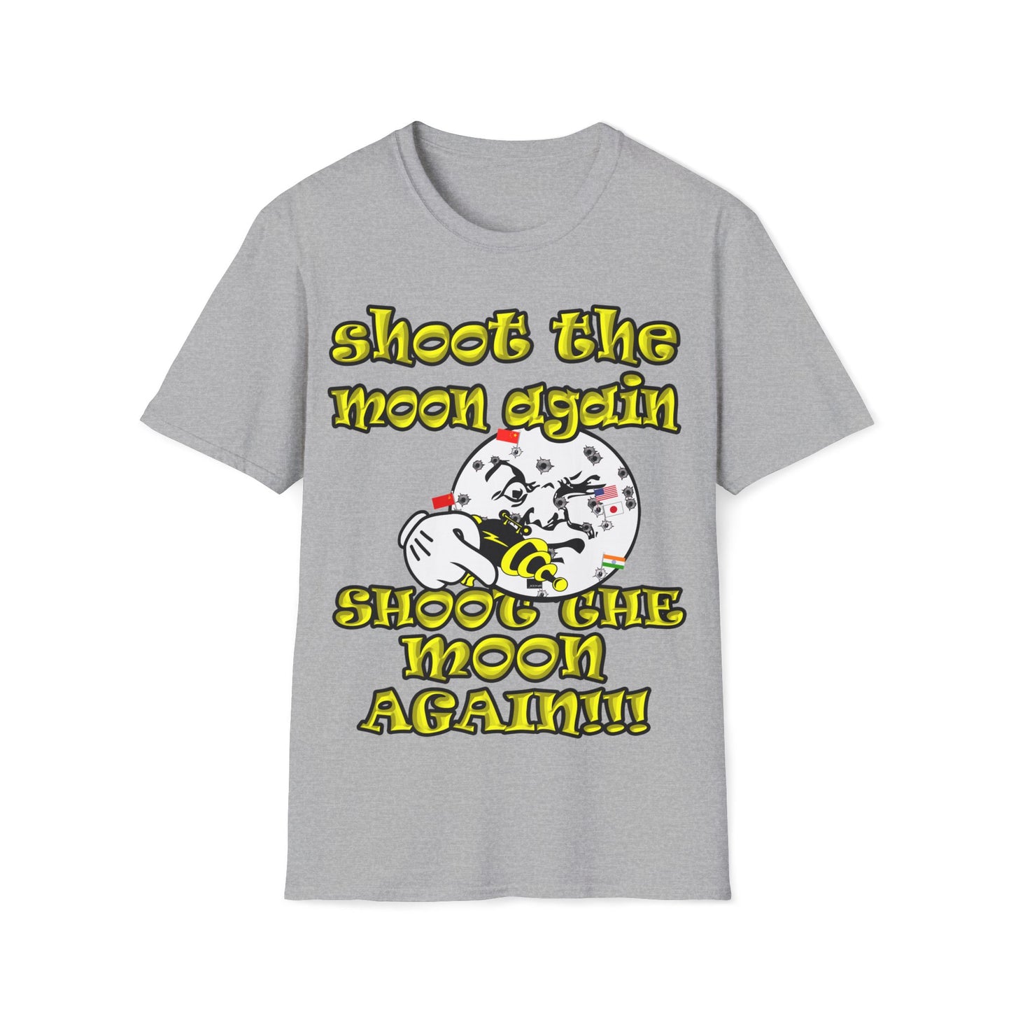 shoot the moon again - Unisex Softstyle T-Shirt