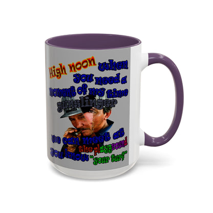 high noon - Accent Mug (light grey)
