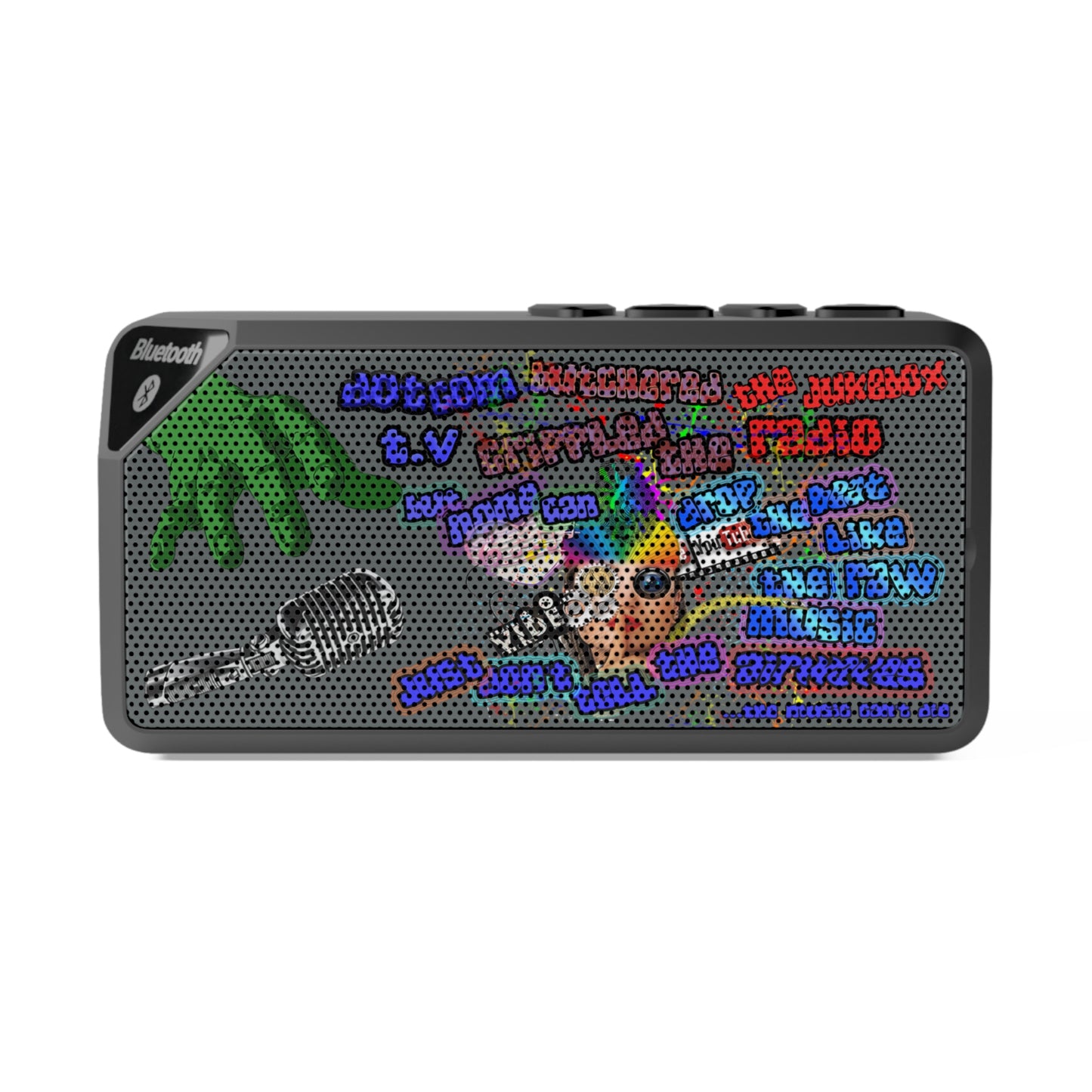 drop the beat - Jabba Bluetooth Speaker (dark grey)
