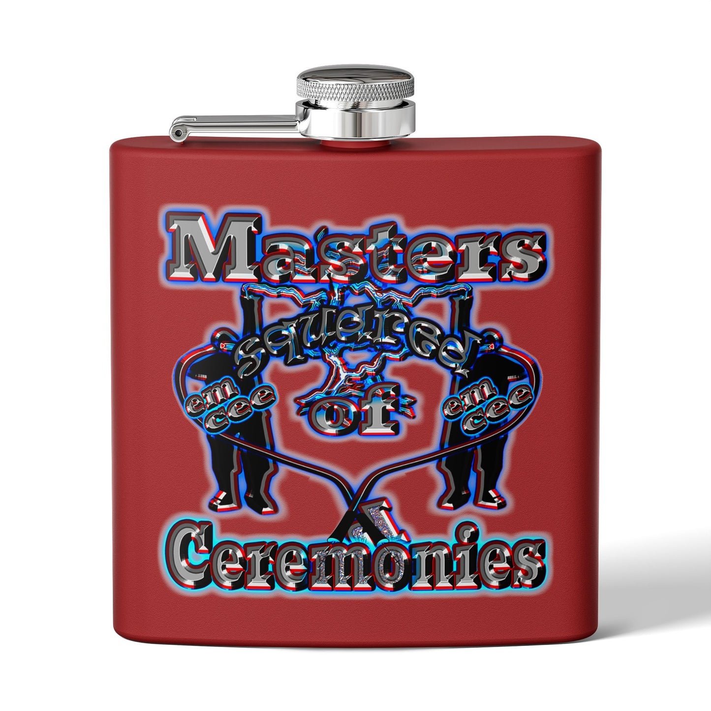 em cee squared - Stainless Steel Flask
