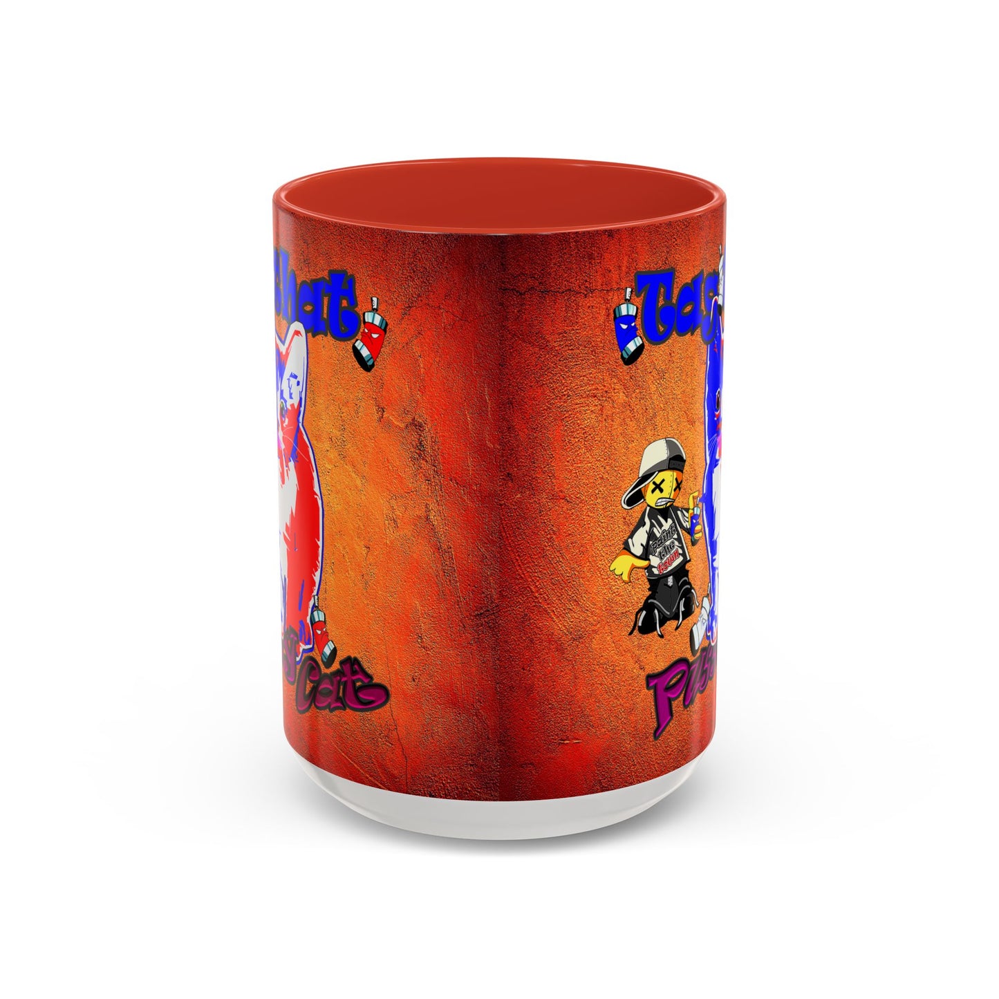 tag that - Accent Mug (burnt orange)