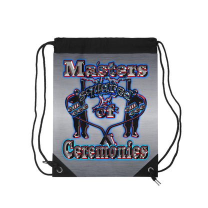em cee squared - Drawstring Bag (brushed nickel)