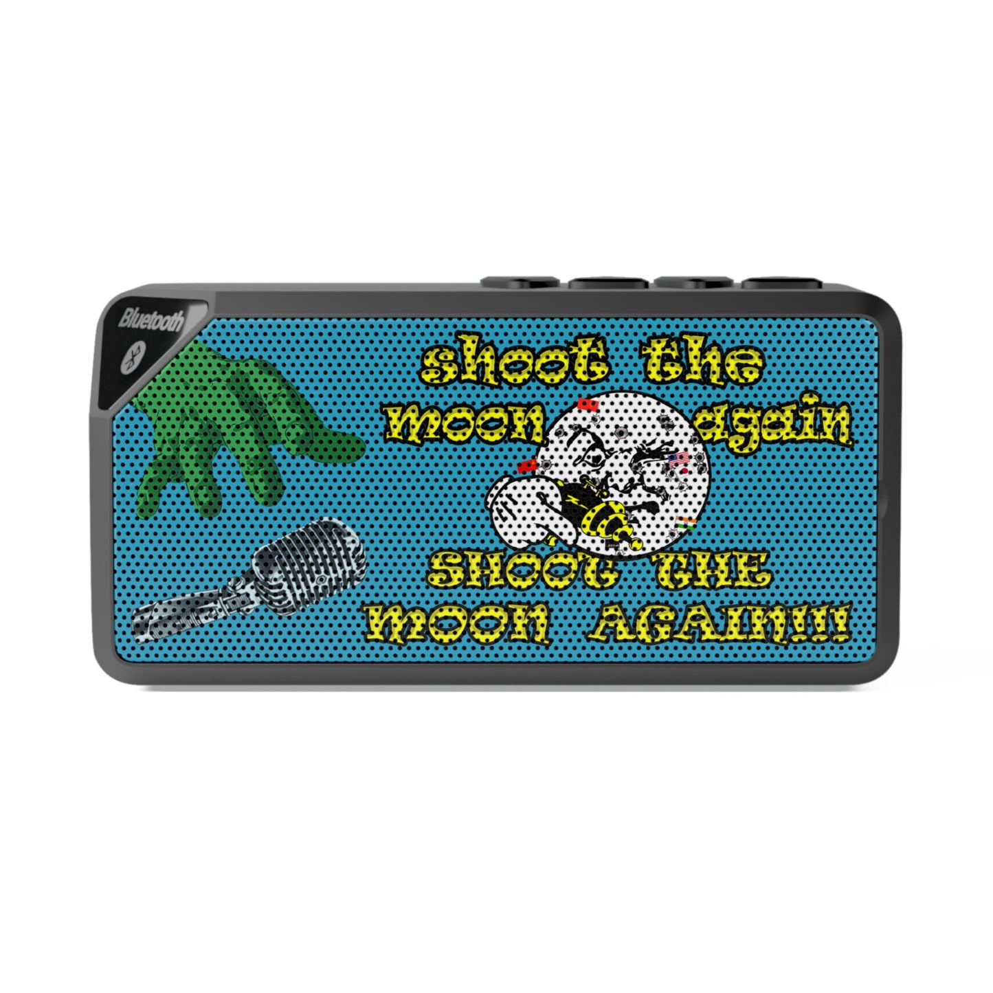 shoot the moon again - Jabba Bluetooth Speaker (turquoise)