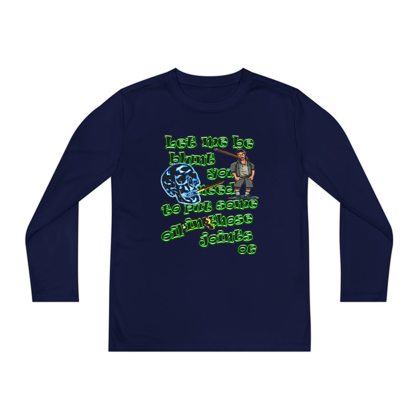 og - Youth Long Sleeve Competitor Tee