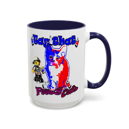 tag that - Accent Mug (white)