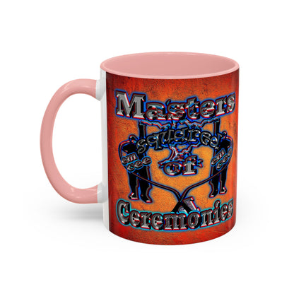 em cee squared - Accent Mug (burnt orange)