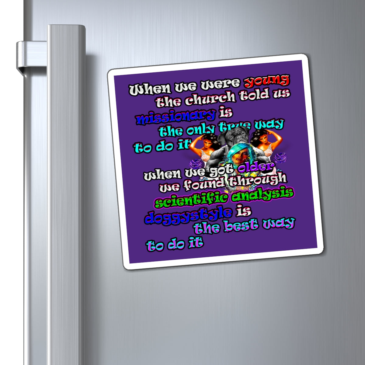 doggystyle - Magnets - (purple)