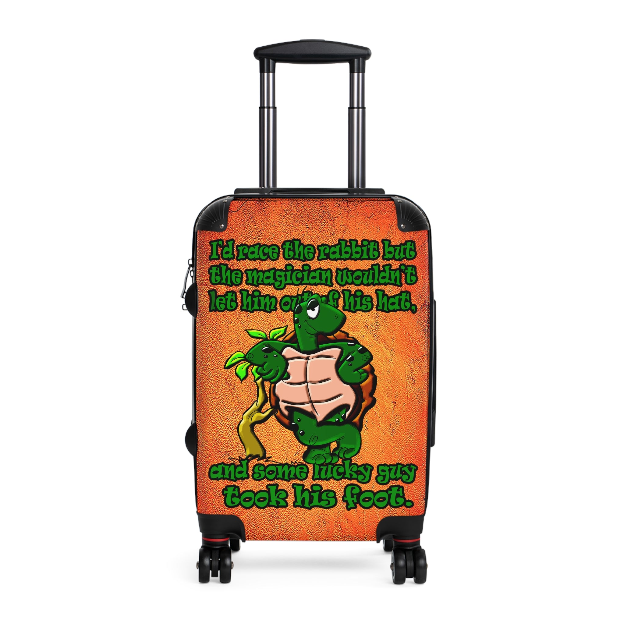 turtle race - Suitcase (burnt orange)