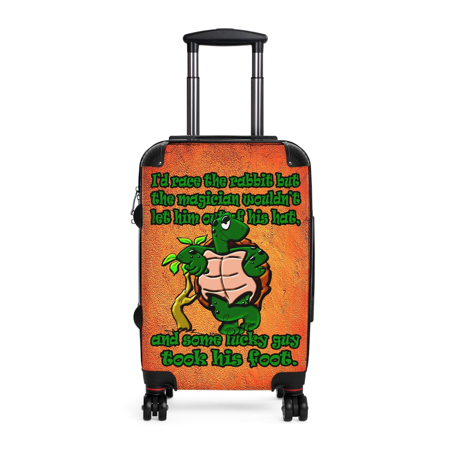 turtle race - Suitcase (burnt orange)