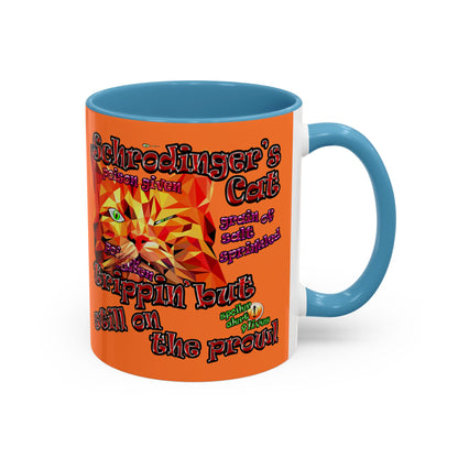 schrodinger's cat - Accent Mug (crusta)